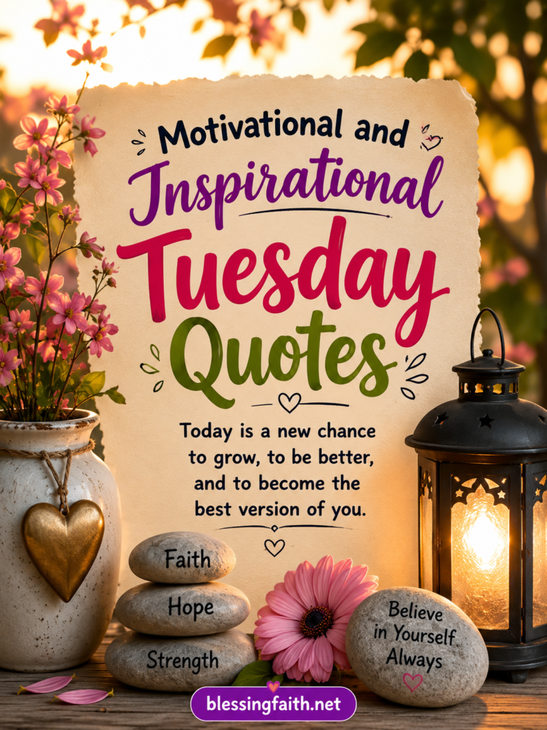 Motivational and Inspirational Tuesday Quotes