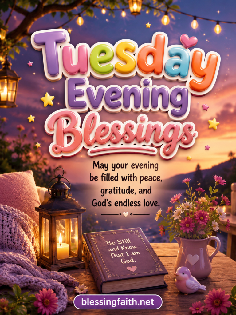 Tuesday Evening Blessings