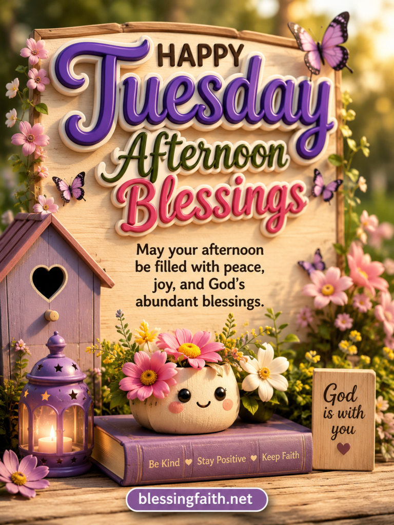 Tuesday Afternoon Blessings
