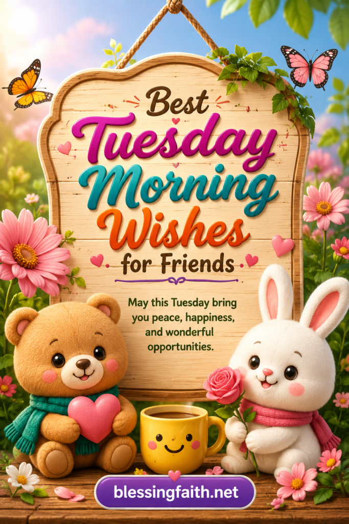 Best Tuesday Morning Wishes for Friends