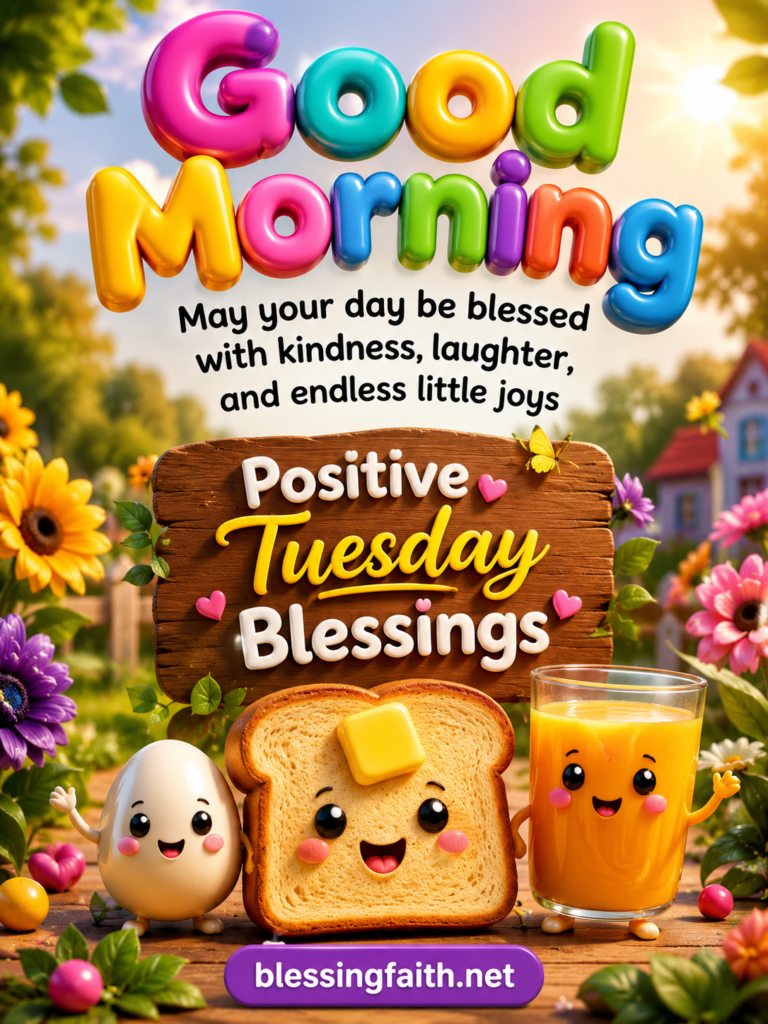 Positive Tuesday Blessings