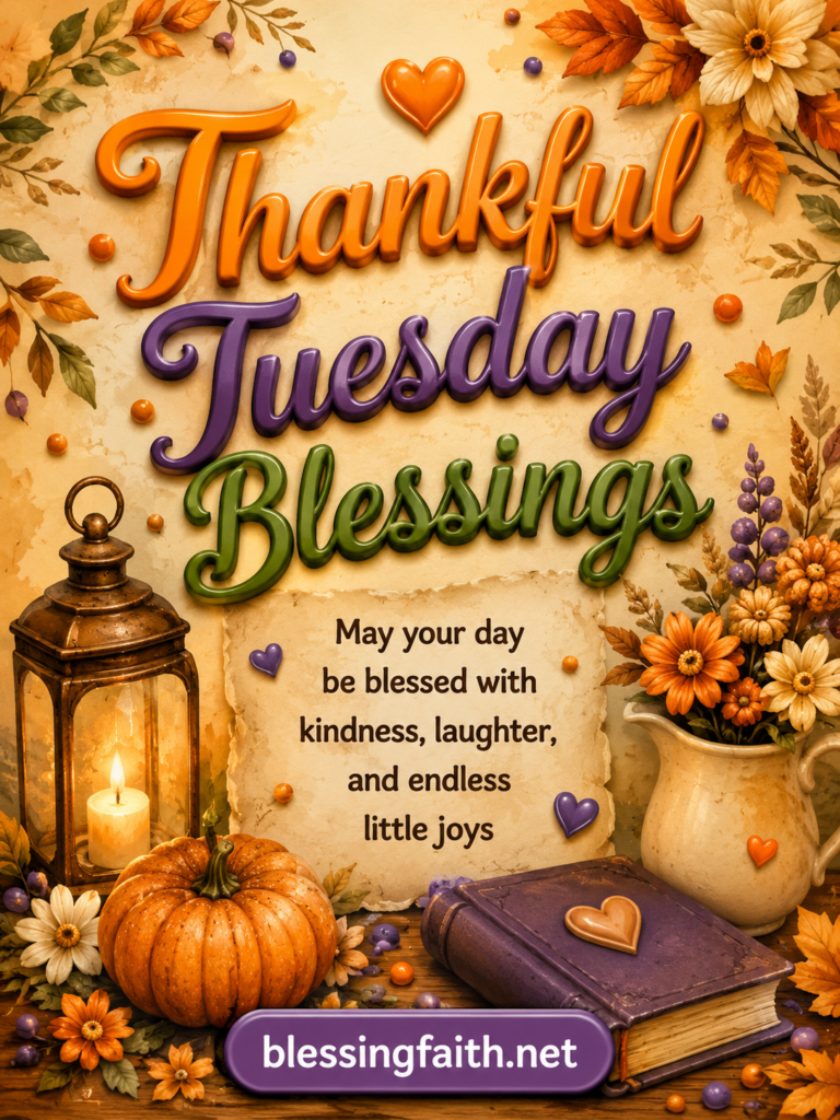 Thankful Tuesday Blessings