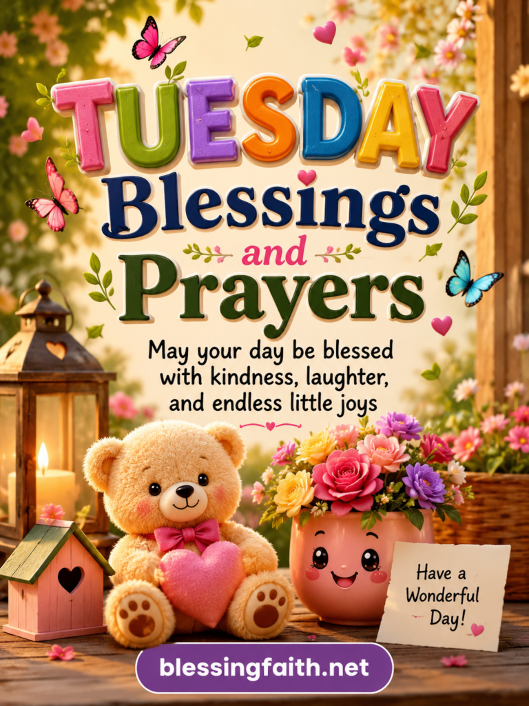 Tuesday Blessings and Prayers