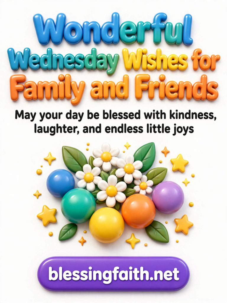 Wonderful Wednesday Wishes for Family and Friends