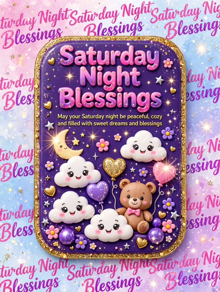 Saturday Night Blessings