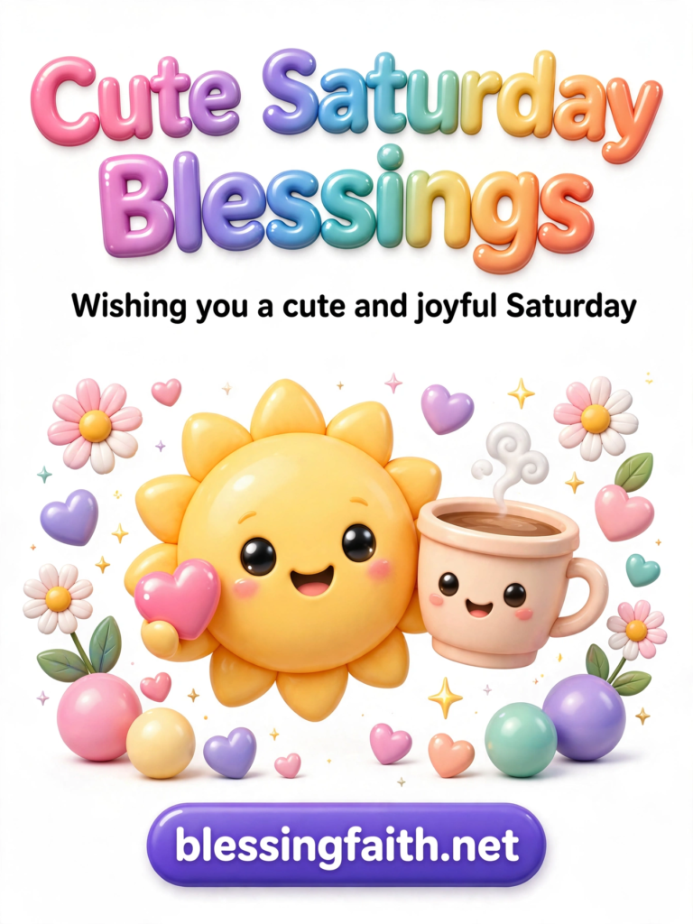 Cute Saturday Blessings