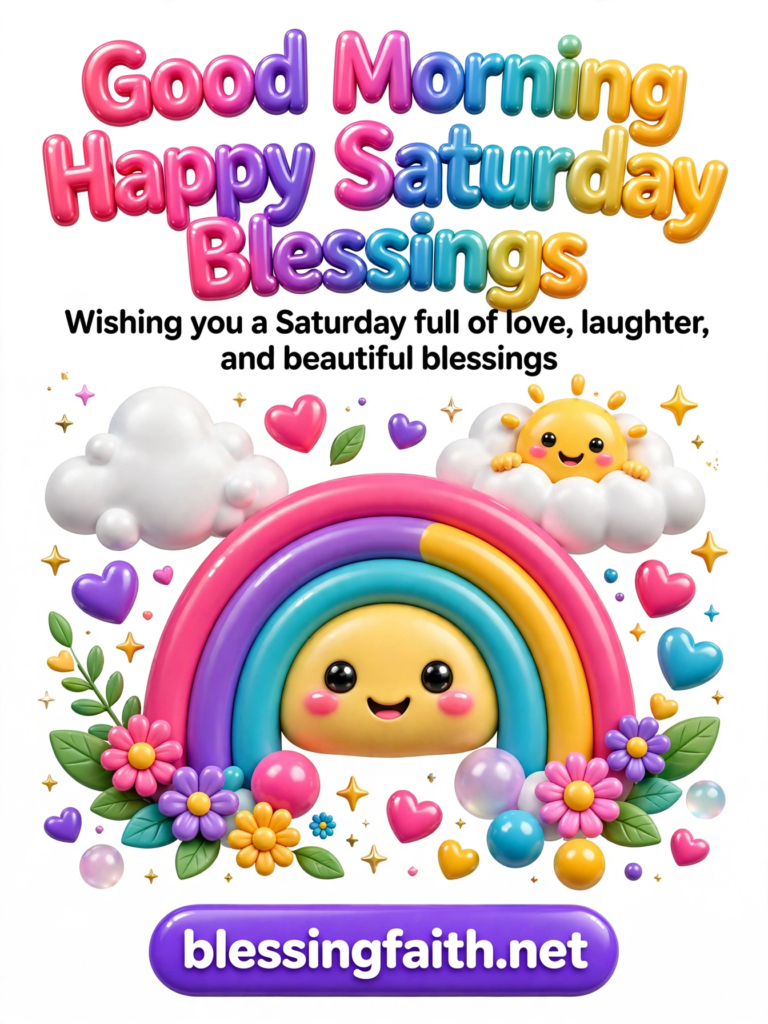Happy Saturday Blessings