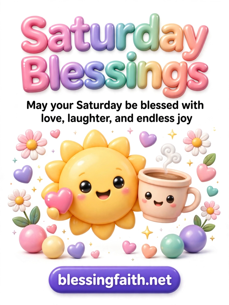 Saturday morning blessings