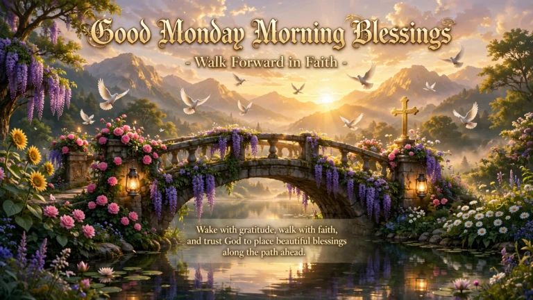 Good Monday Morning Blessing