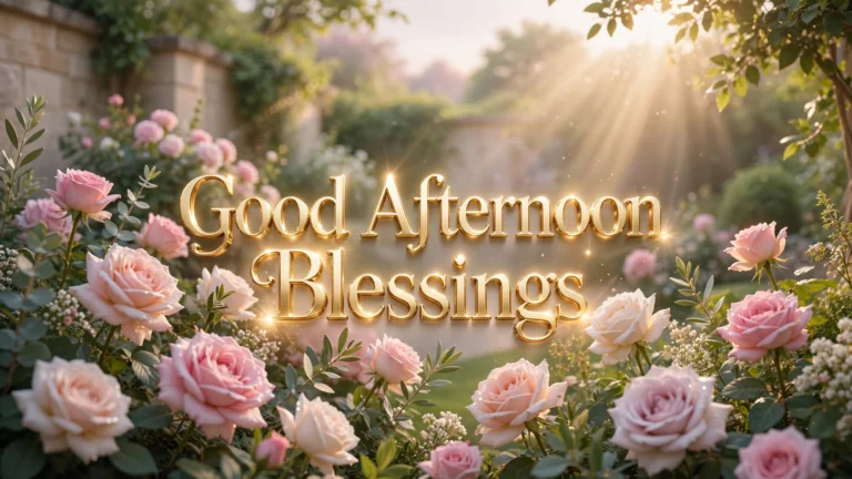 good after noon blessing