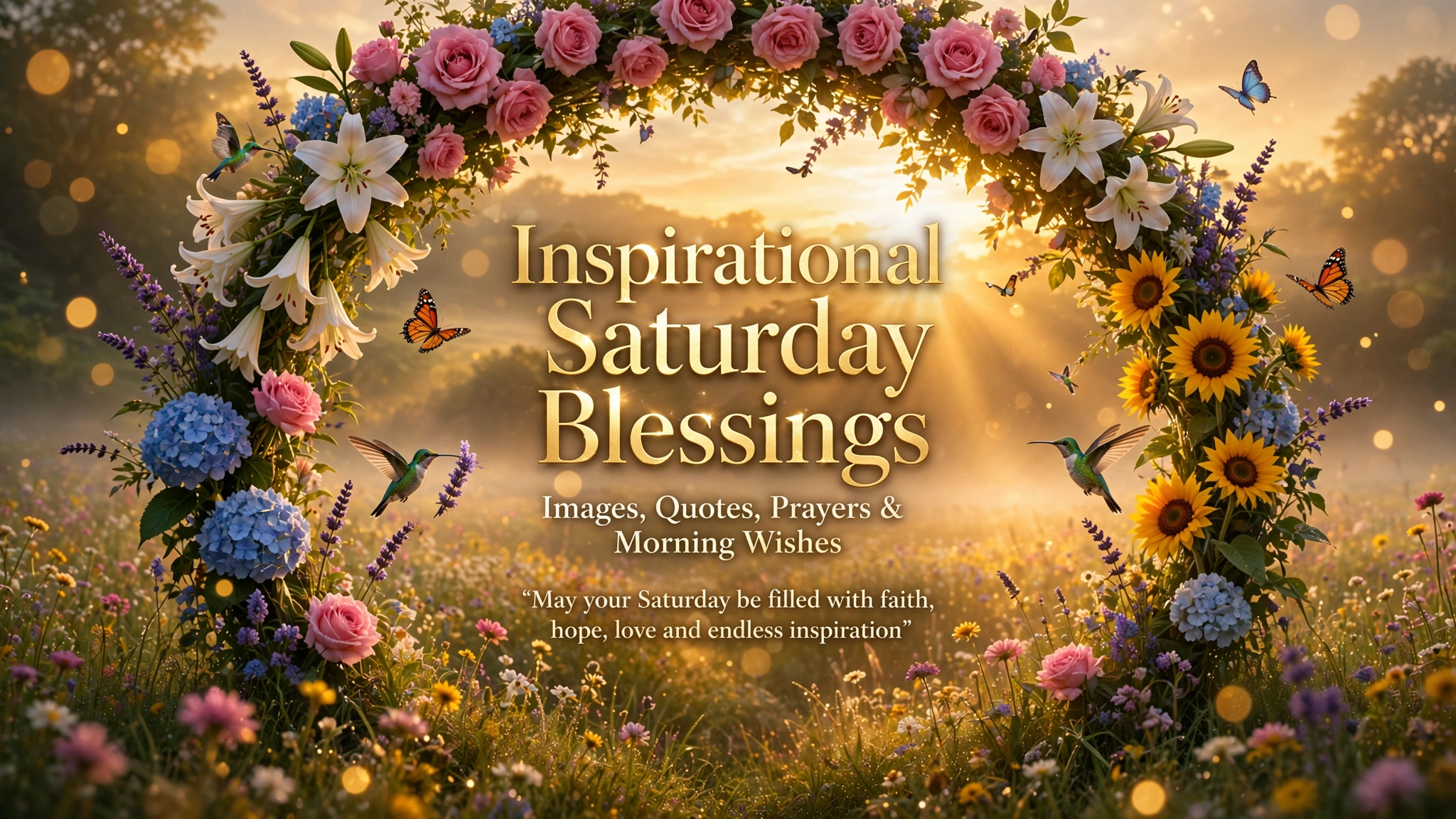 Inspirational Saturday Blessings