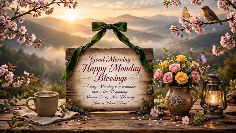 Good Morning Monday Blessings