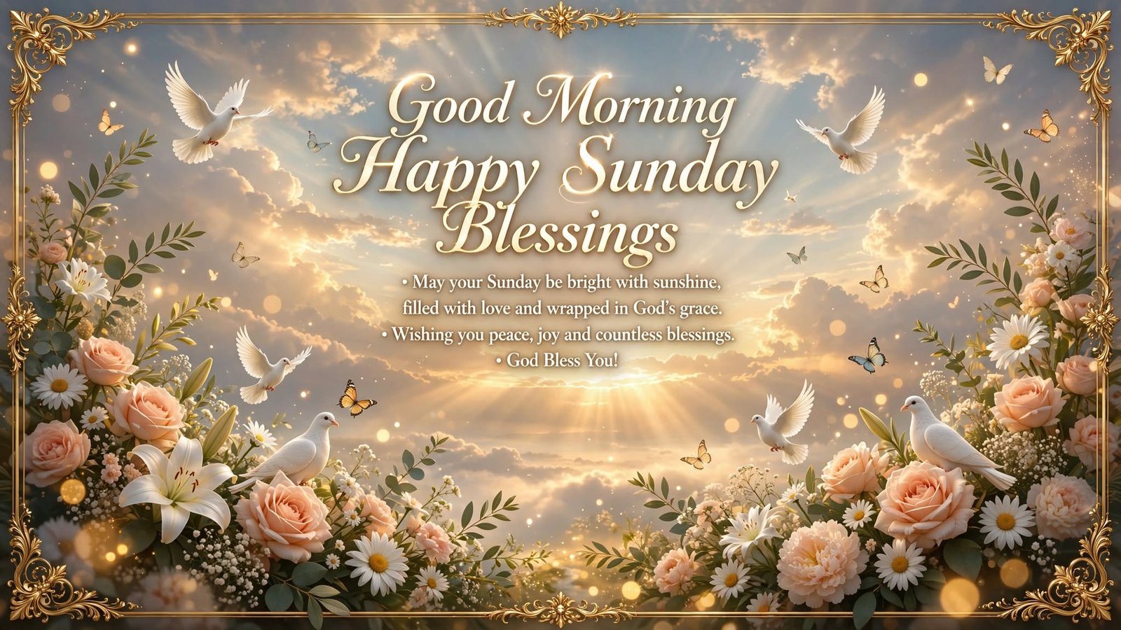 Good Morning Sunday Blessings