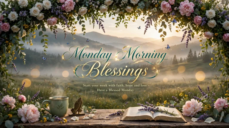 Monday Morning Blessings