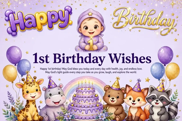 1st birthday wishes