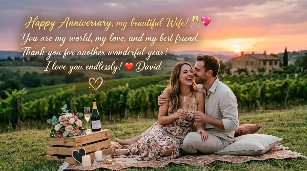 Anniversary Wishes for Wife from Husband