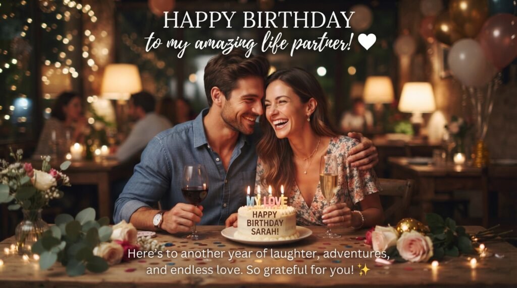 Birthday Blessings for Life Partner
