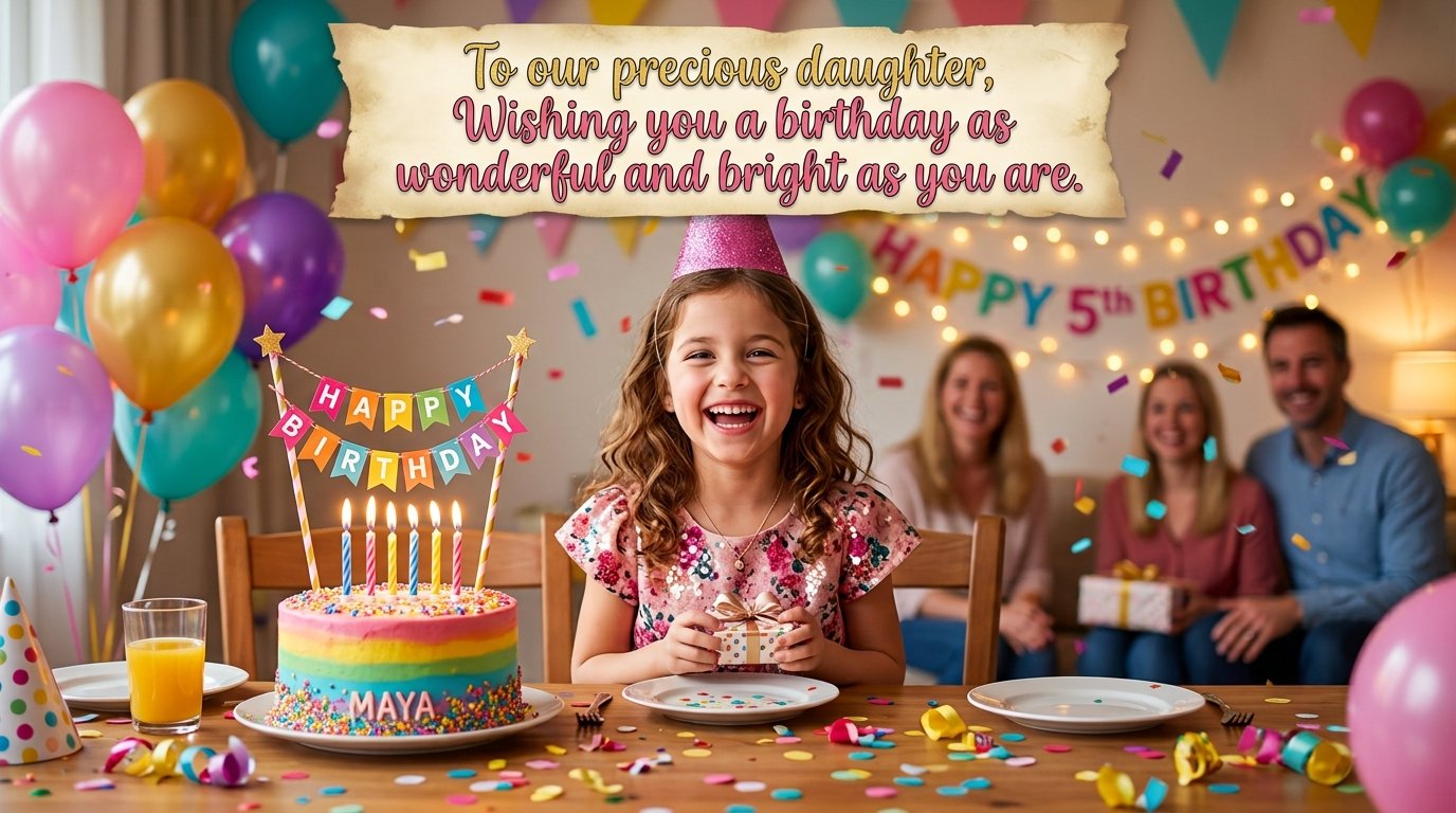 Birthday Wishes for Daughter