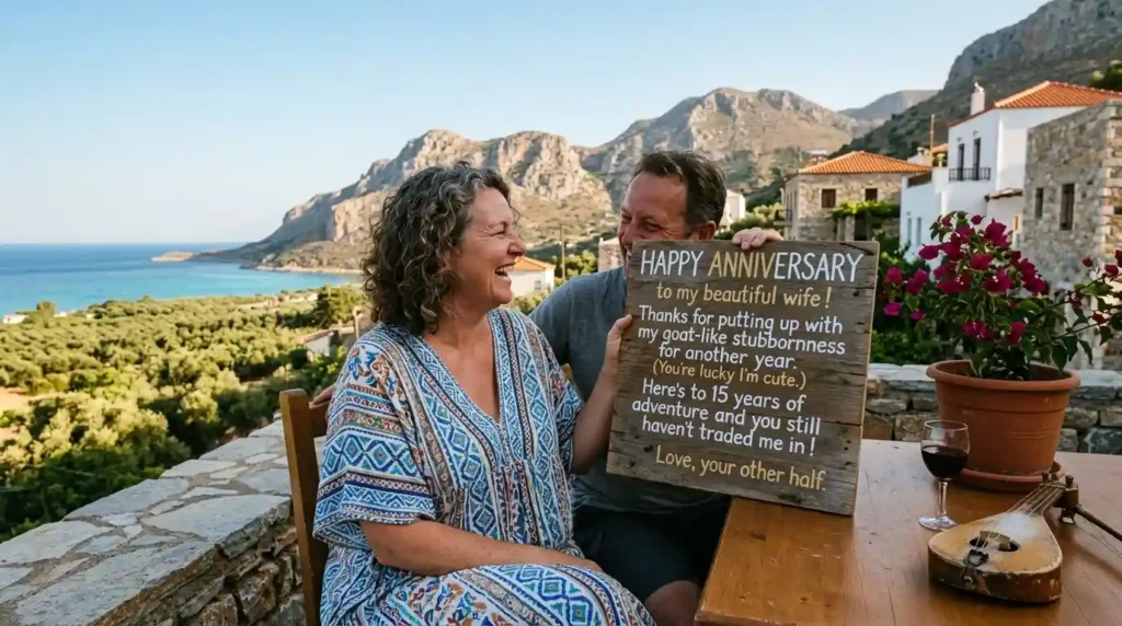 Funny Anniversary Wishes for Wife