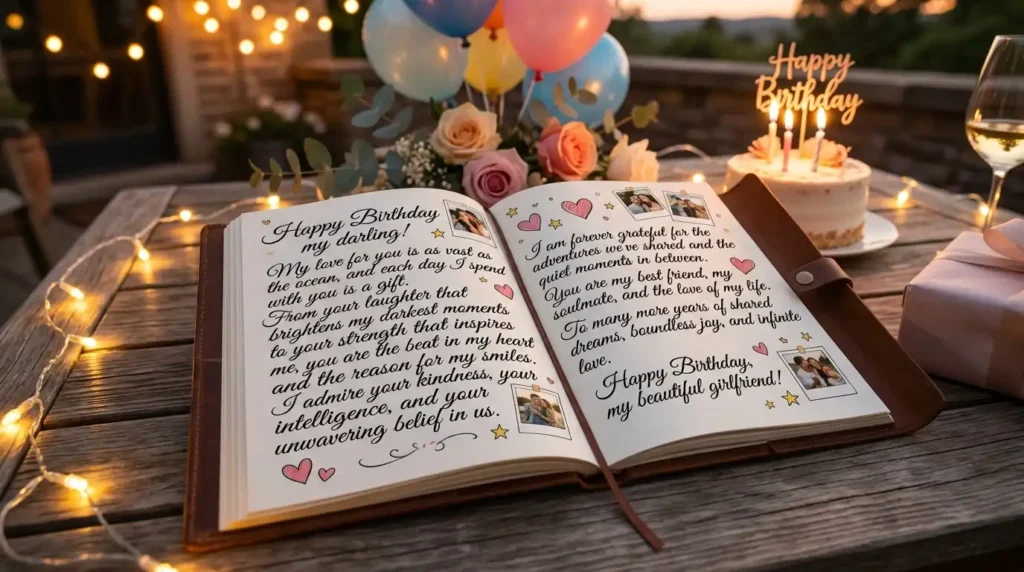 Long Birthday Wishes for Girlfriend