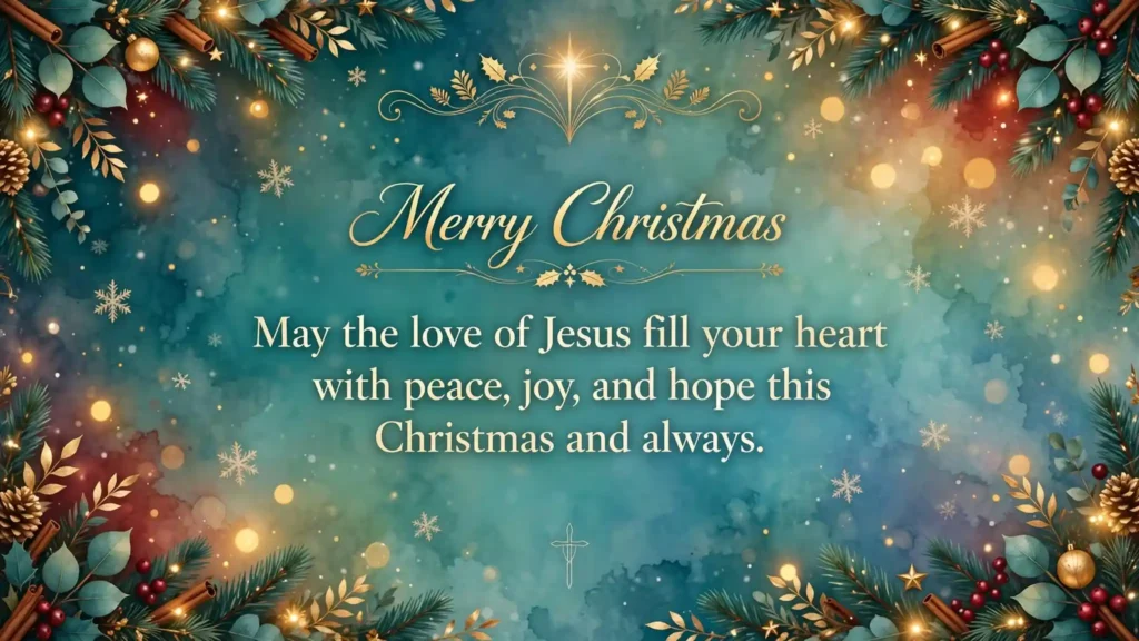 Religious Merry Christmas Wishes