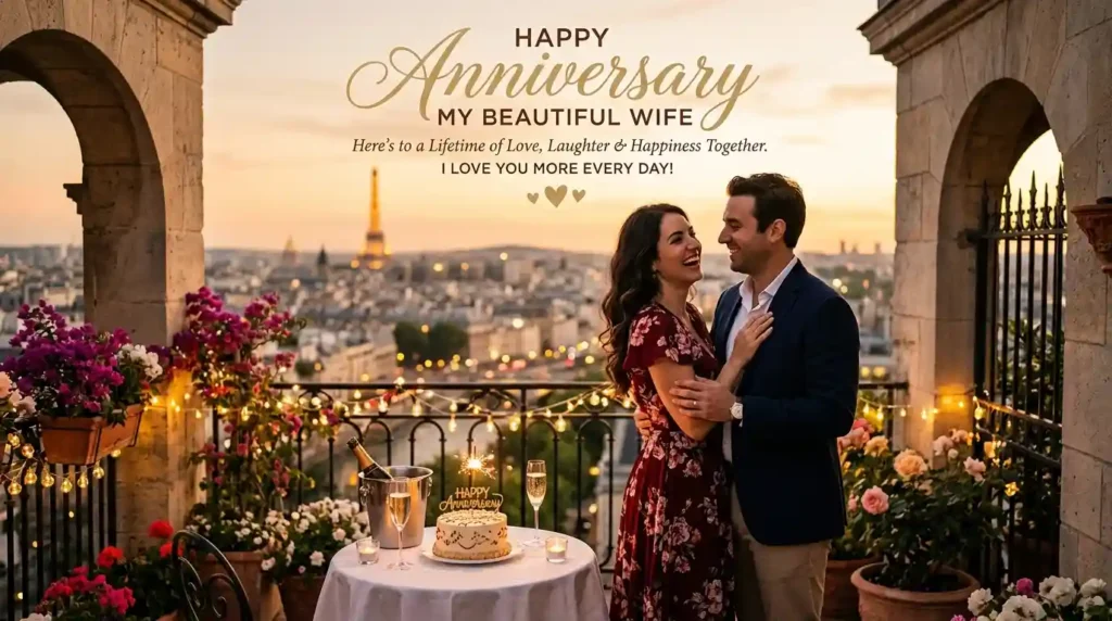 Romantic Anniversary Wishes for Wife