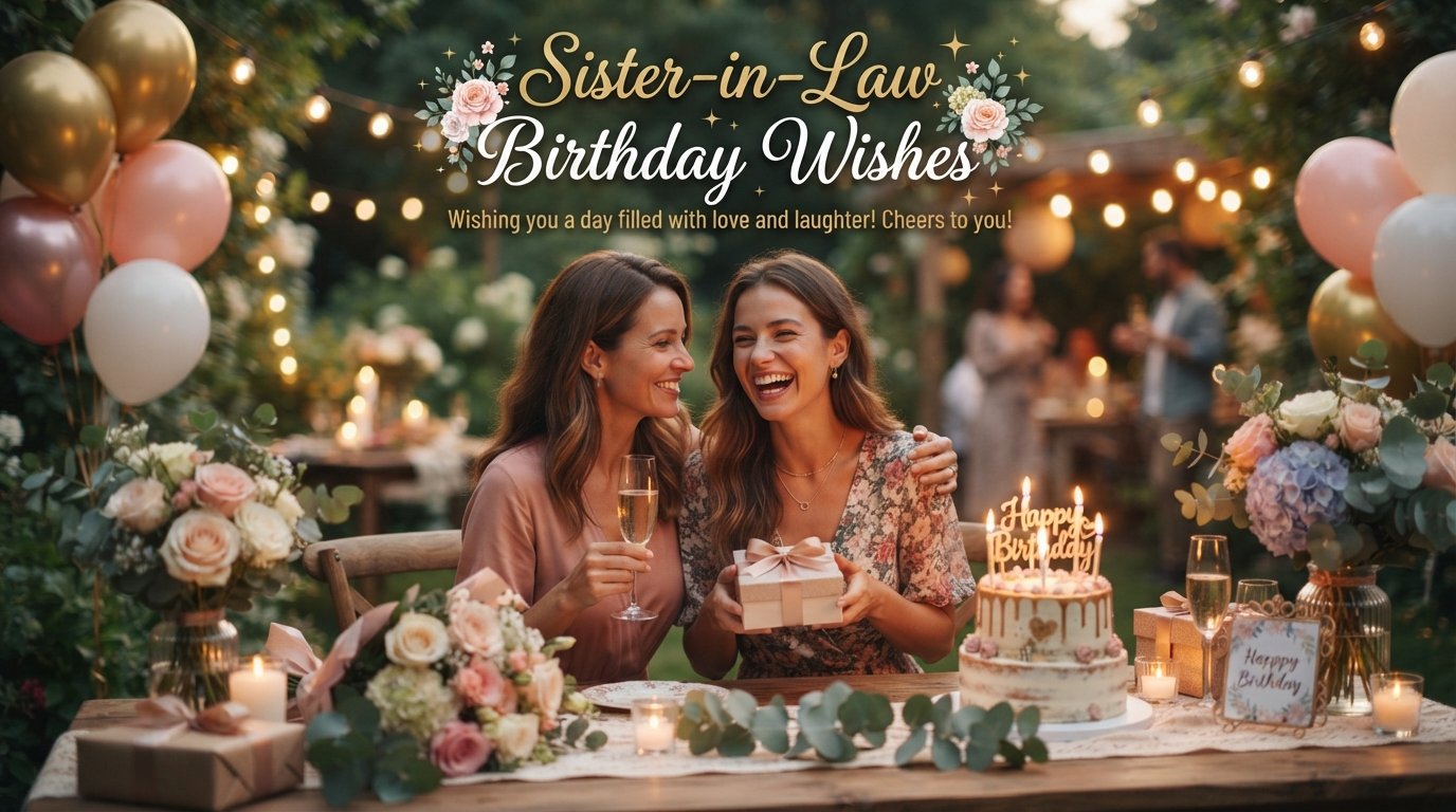 Sister-in-law birthday wishes