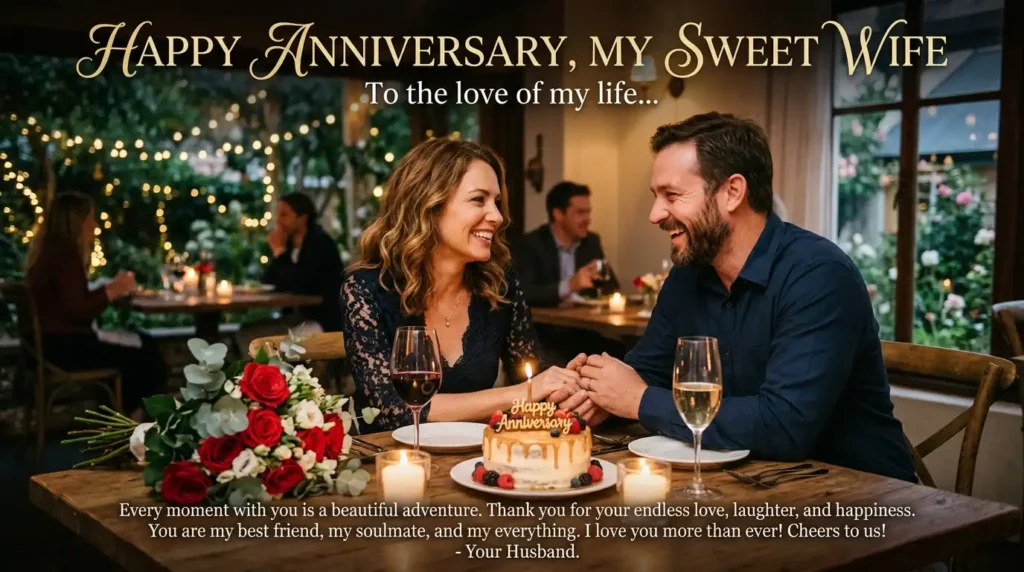 Sweet Anniversary Wishes for Wife