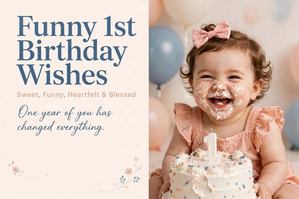 Funny 1st Birthday Wishes