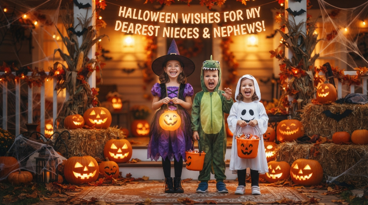 Halloween Wishes for Sister-in-Law Kids