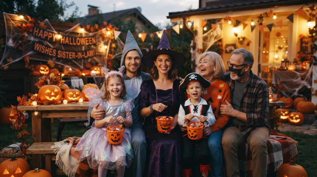 Halloween for Wishes sister in law   Parents