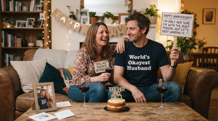 Funny Anniversary Wishes for Husband