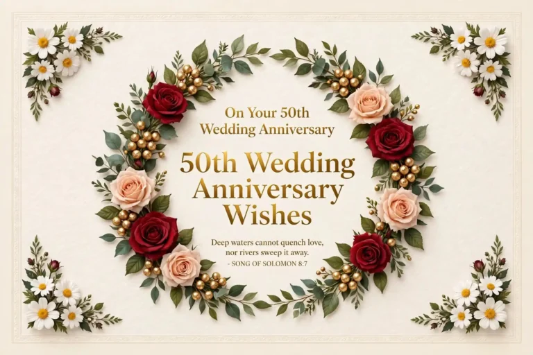 50th Wedding Anniversary Wishes