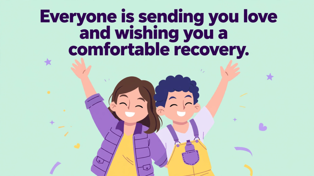 Get Well Soon Wishes for a Child from Friends and Family