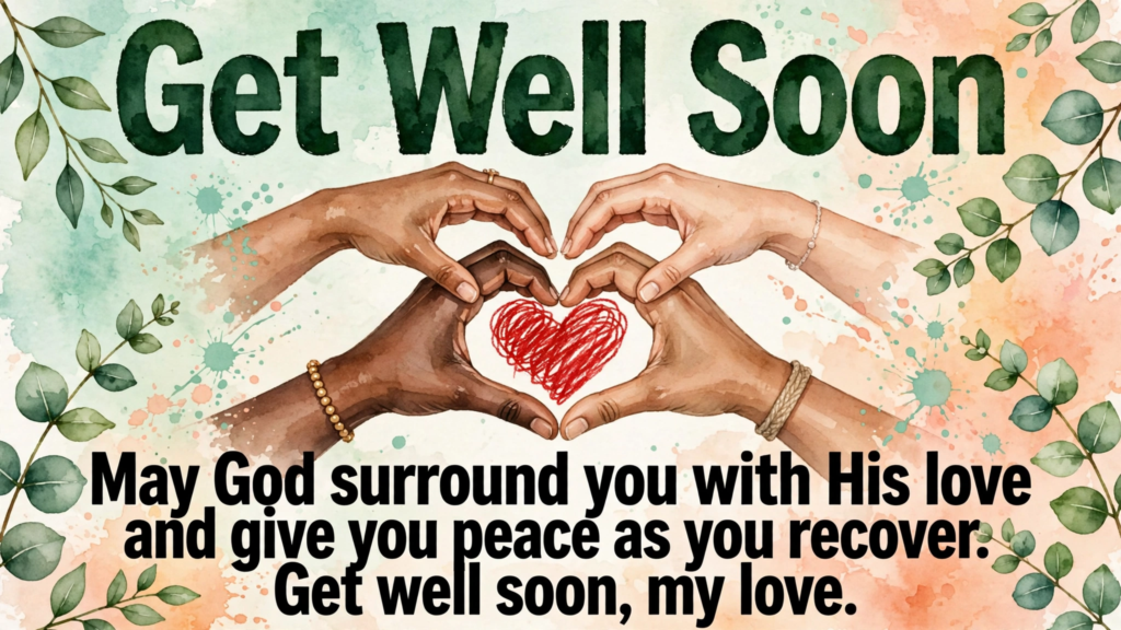 6. Christian Get Well Soon Wishes for Husband or Wife
