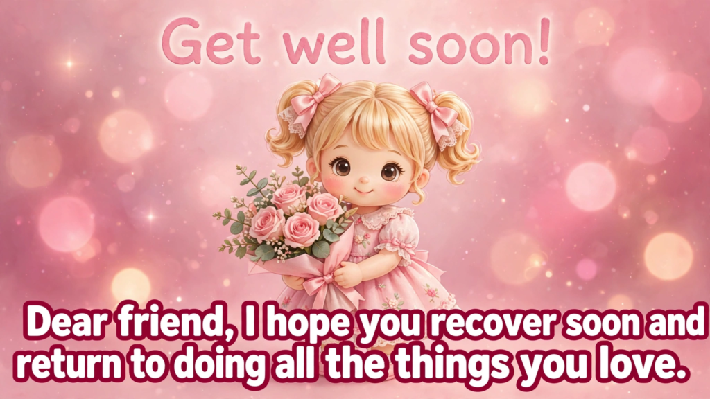 3. Heartfelt Get Well Soon Wishes for Friends