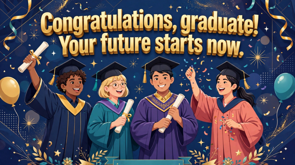 1. Short Graduation Quotes