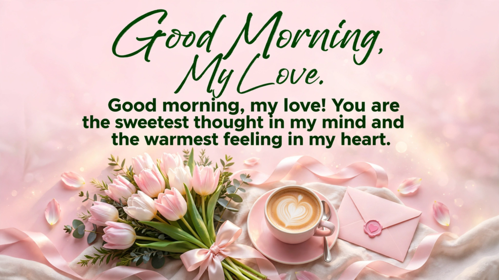4. Romantic Good Morning Wishes