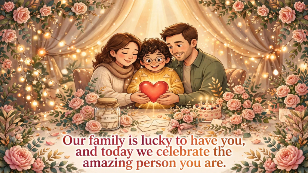 8. Special Birthday Wishes for the Whole Family