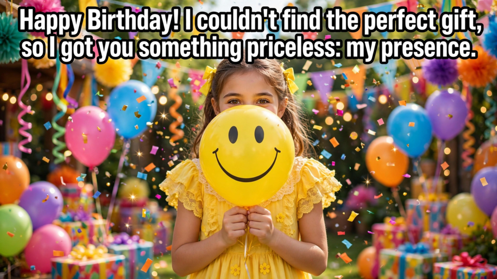Funny Birthday Wishes for Younger Sister