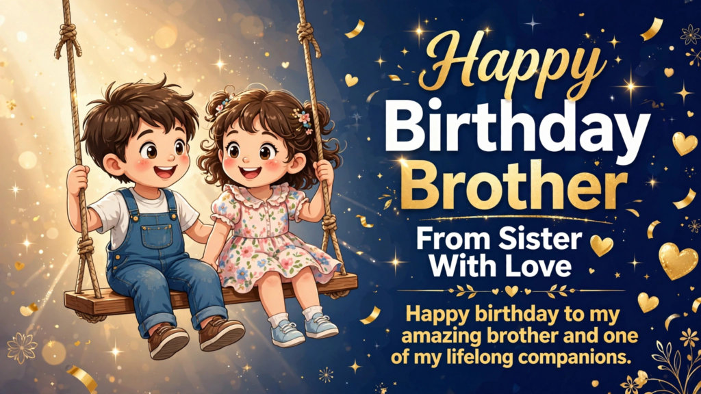 Emotional Birthday Wishes for Brother