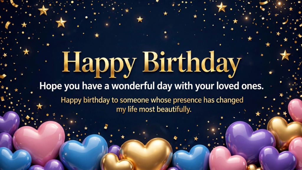 Deeply Emotional Birthday Wishes for a Loved One