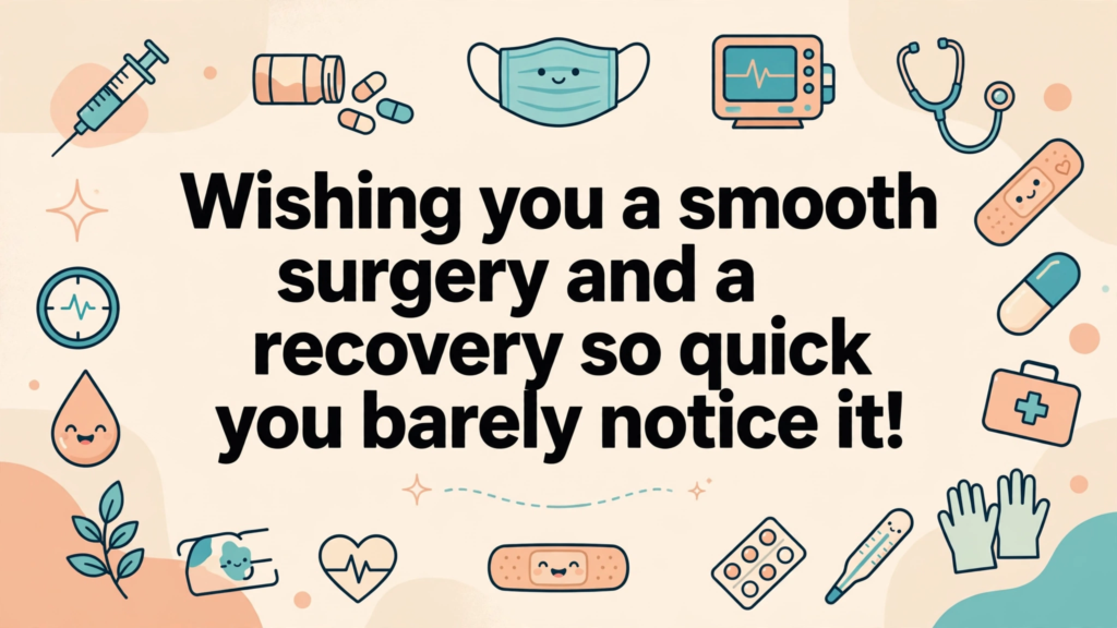 Funny Well Wishes for Surgery