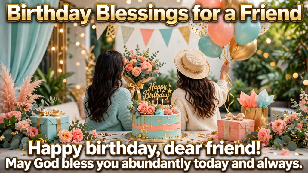 Christian Birthday Wishes for a Friend