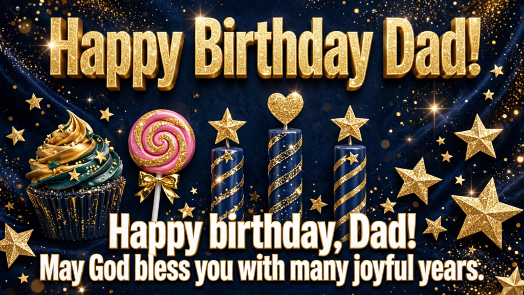 Christian Birthday Wishes for Dad