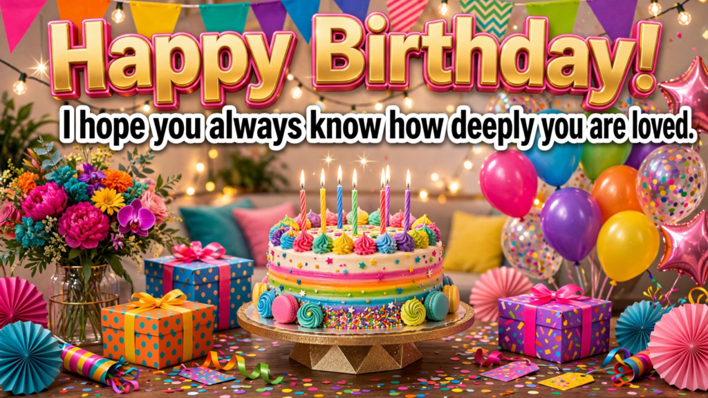 8. Emotional and Heartfelt Birthday Wishes