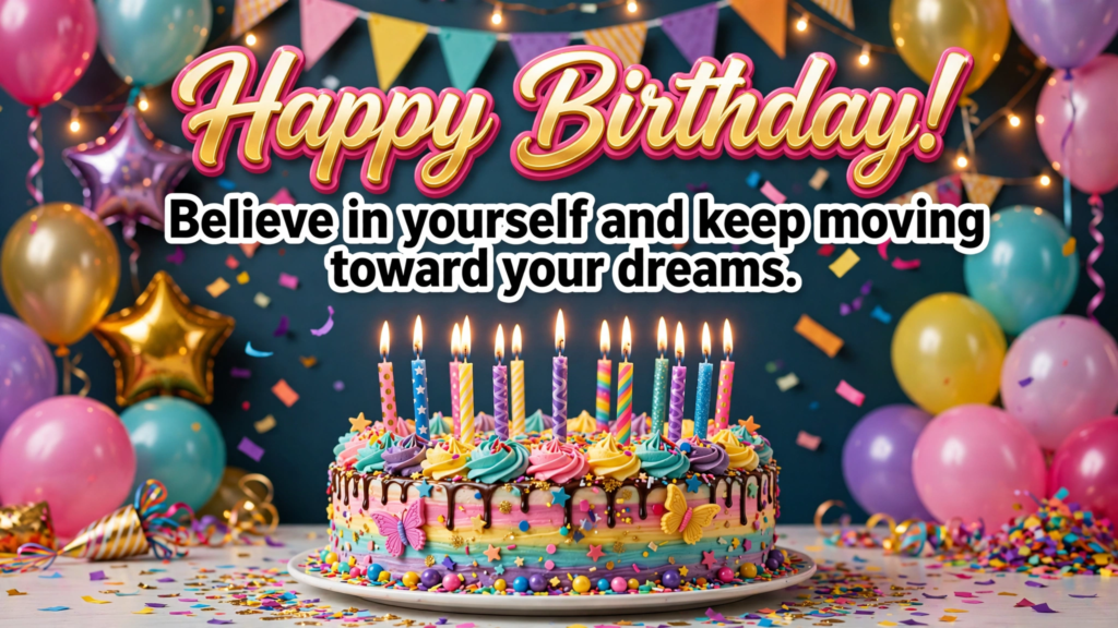 10. Beautiful and Inspirational Birthday Wishes