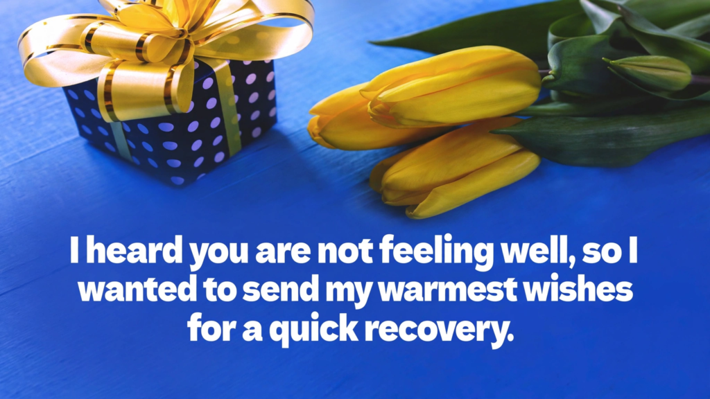 Get Well Soon Messages for a Sick Friend