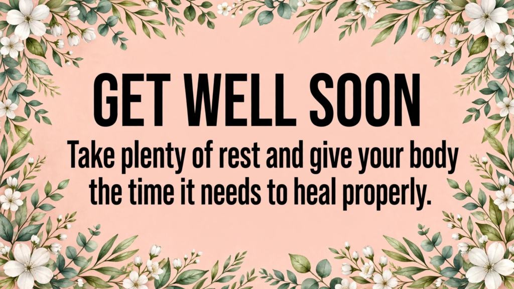 Meaningful Get Well Messages After Surgery