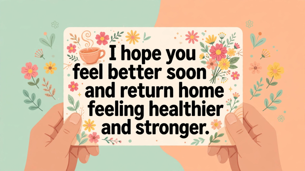 Meaningful Get Well Messages for a Friend in Hospital